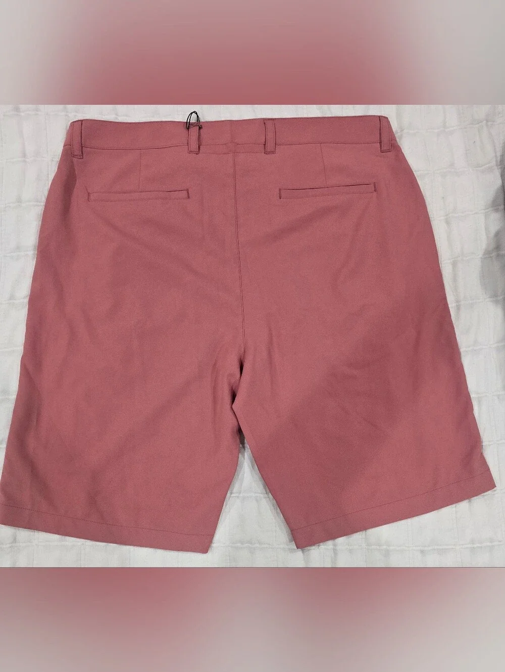Matte Grey Men’s Flat-Front Sienna Colored Performance Shorts